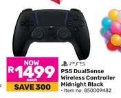 PS5 DualSense Wireless Controller Midnight Black