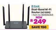 D-Link Dual-Band Wi-Fi Router (AC1200)