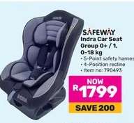 Safeway Indra Car Seat