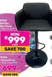 KOGA Gatsby Bar Stool