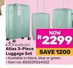 Atlas 3-Piece Luggage Set