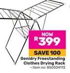 Genidry Freestanding Clothes Drying Rack
