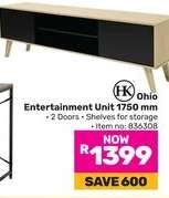 Entertainment Unit 1750 mm