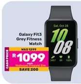 Galaxy Fit3 Grey Fitness Watch