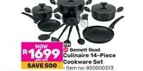 Bennett Read Culinaire 14-Piece Cookware Set