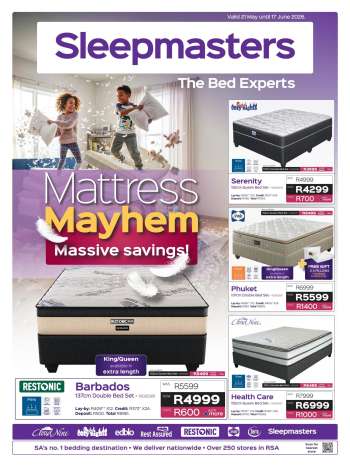 thumbnail - Sleepmasters catalogue