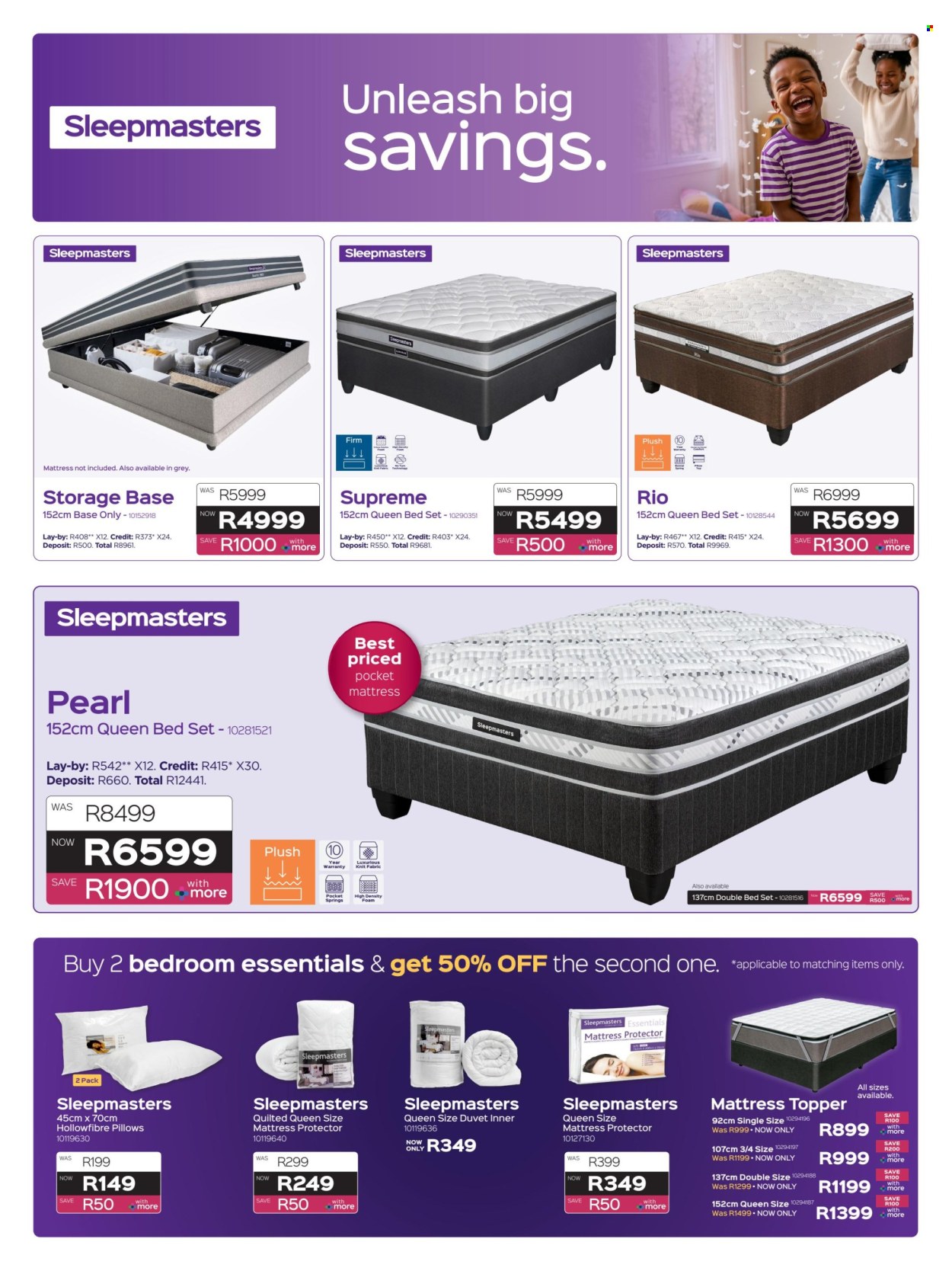 Sleepmasters specials - 21/05/2026 - 17/06/2026. Page 9