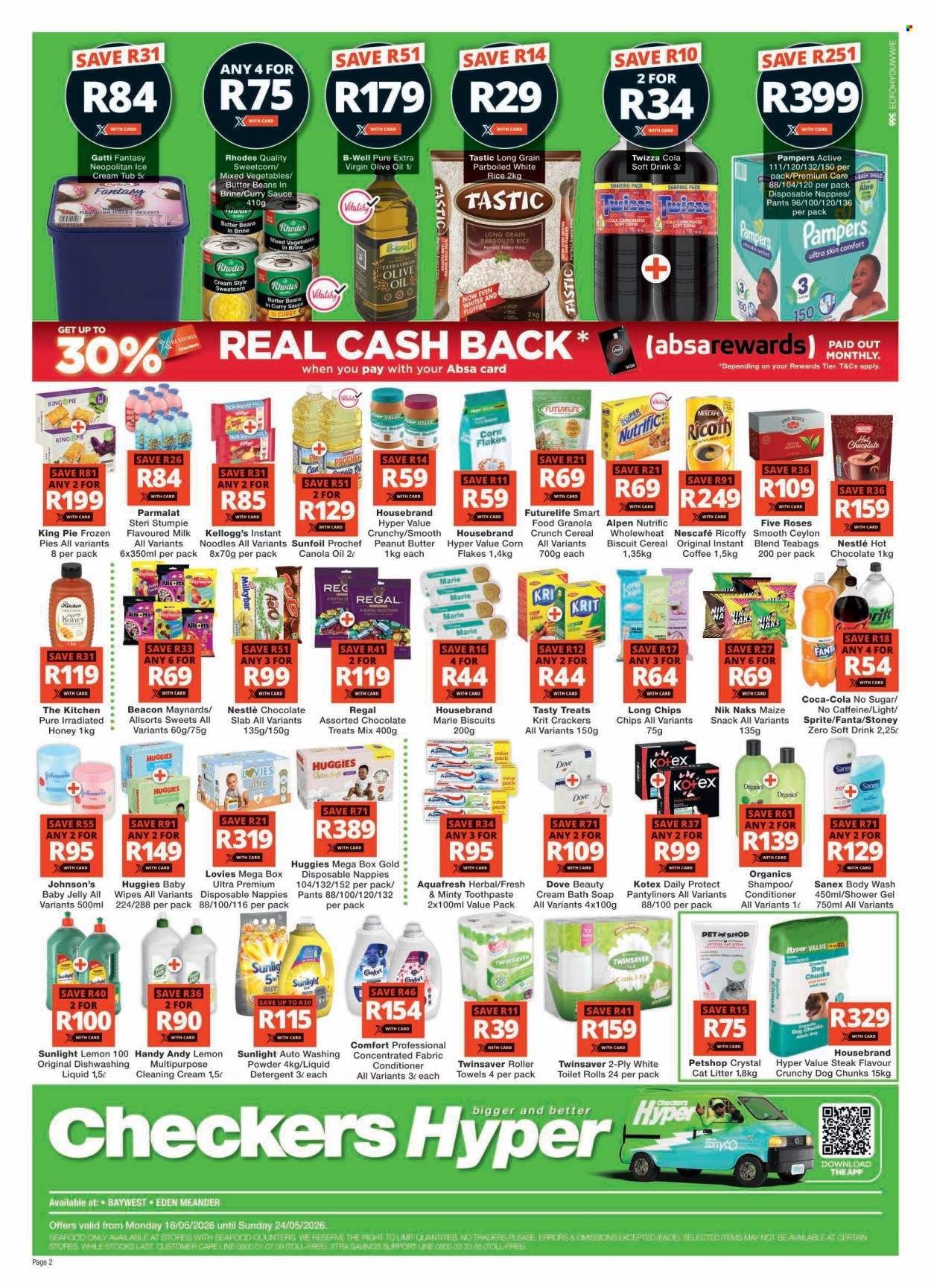 Checkers specials - 18/05/2026 - 24/05/2026. Page 2