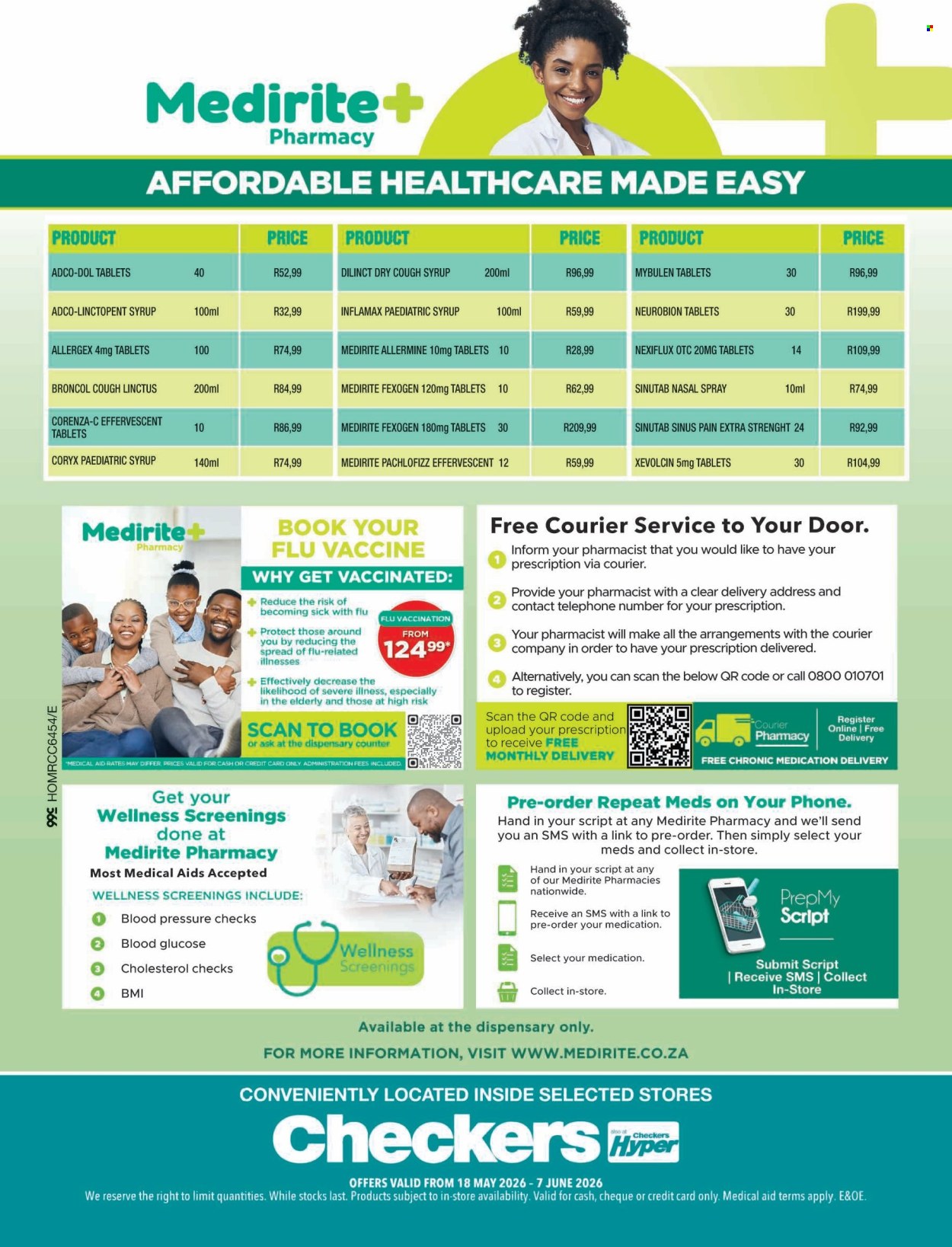 Checkers specials - 17/05/2026 - 07/06/2026. Page 4