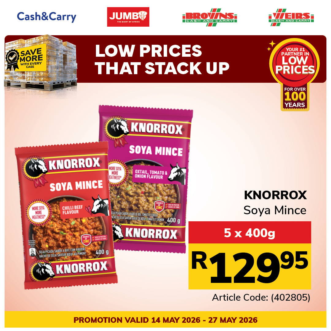 Jumbo Cash & Carry specials - 14/05/2026 - 27/05/2026. Page 2