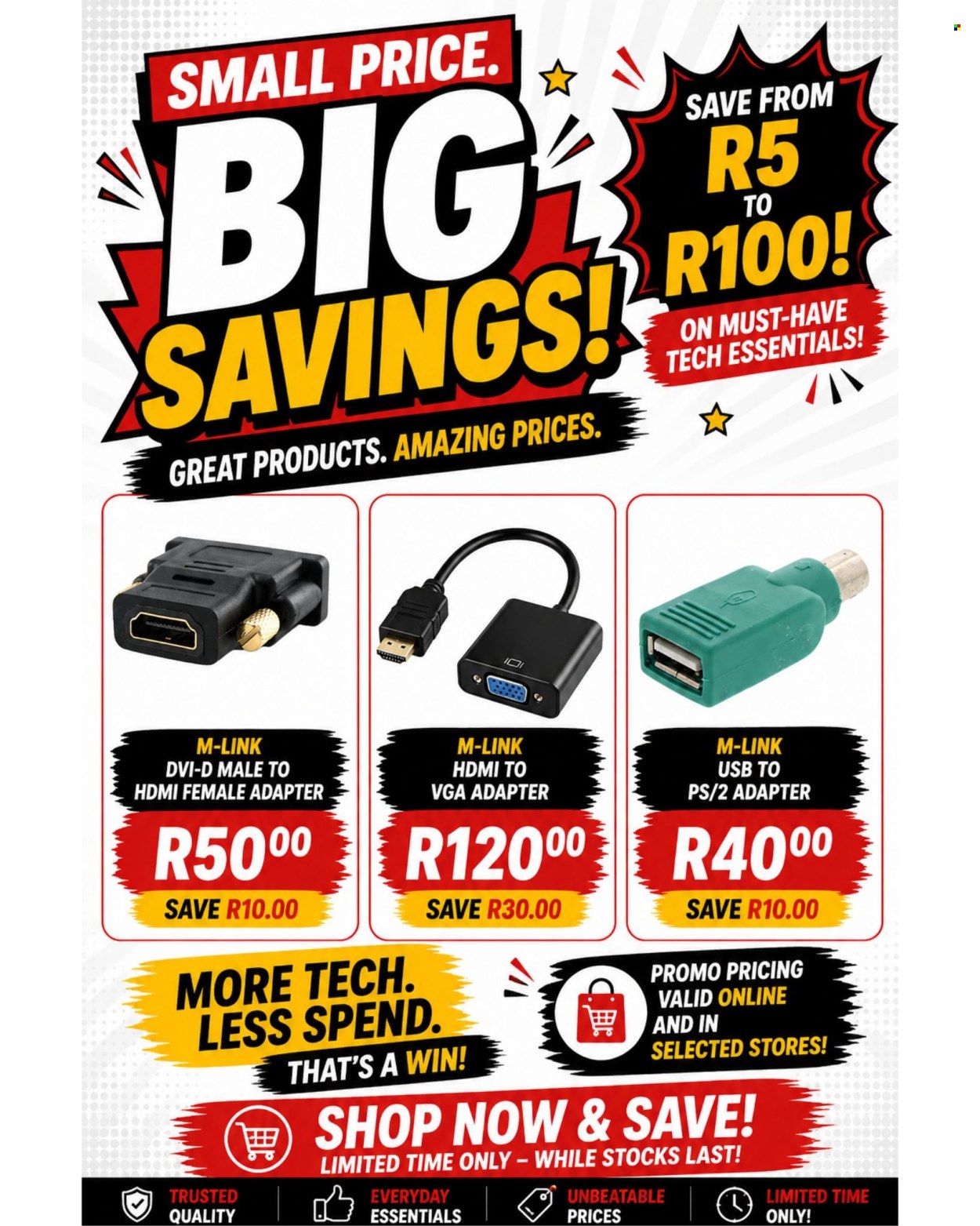 Matrix Warehouse specials. Page 1
