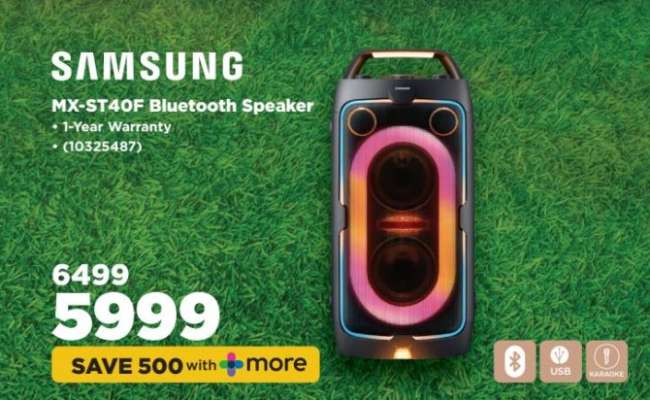 SAMSUNG MX-ST40F Bluetooth Speaker