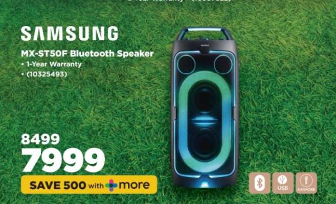 SAMSUNG MX-ST50F Bluetooth Speaker