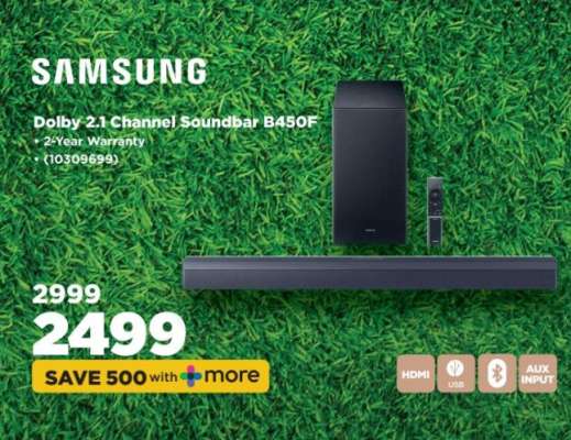 Samsung Dolby 2.1 Channel Soundbar B450F