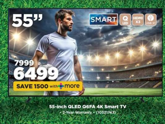 55-inch QLED Q6FA 4K Smart TV