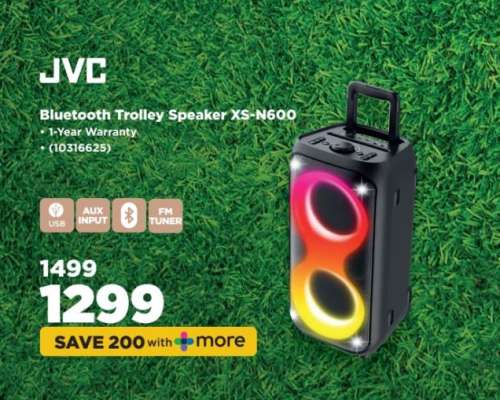 JVC Bluetooth Trolley Speaker XS-N600