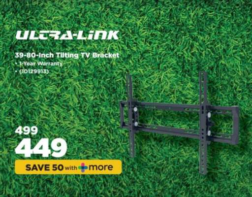 ULTRALINK 39-80-Inch Tilting TV Bracket