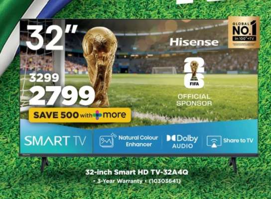 32-inch Smart HD TV-32A4G