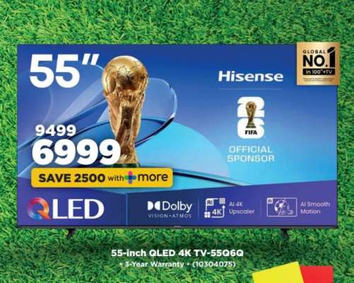 55-inch QLED 4K TV-55Q6G