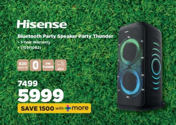 Hisense Bluetooth Party Speaker Party Thunder