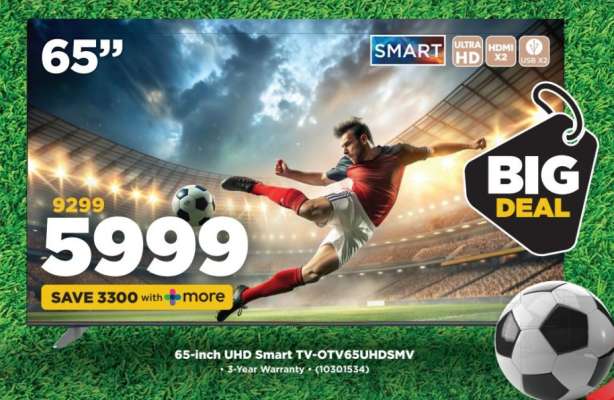 65-inch UHD Smart TV