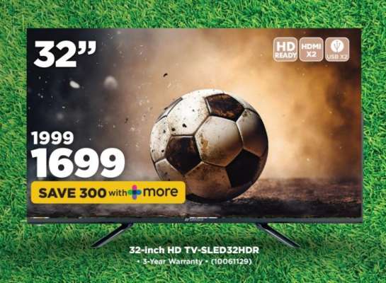 32-inch HD TV-SLED32HDR