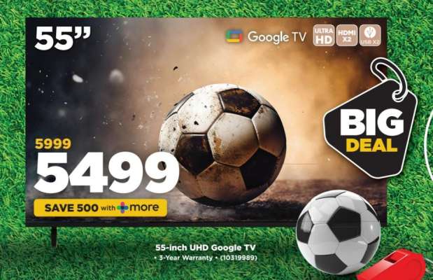 55-inch UHD Google TV