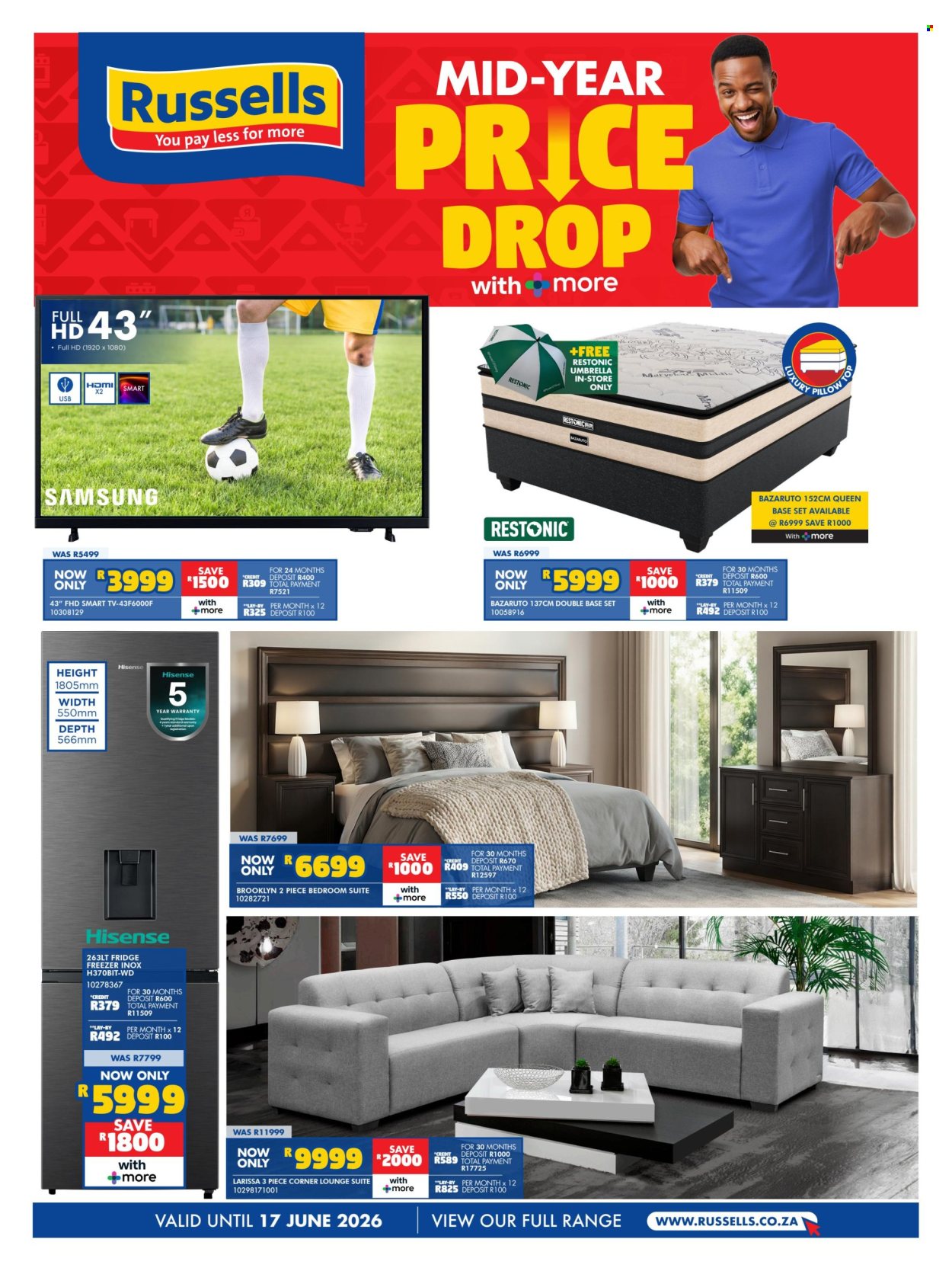 Russells specials - 20/05/2026 - 17/06/2026. Page 1