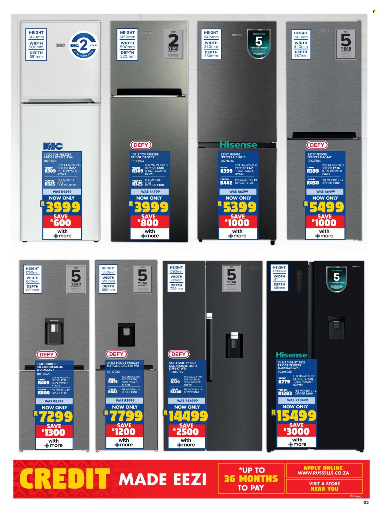 Russells specials - 20/05/2026 - 17/06/2026. Page 3
