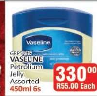 Vaseline Petroleum Jelly Assorted