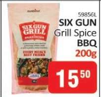 SIX GUN Grill Spice BBQ