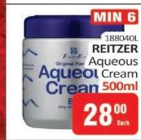 REITZER Aqueous Cream 500ml