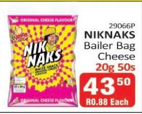 NIKNAKS Bailer Bag Cheese