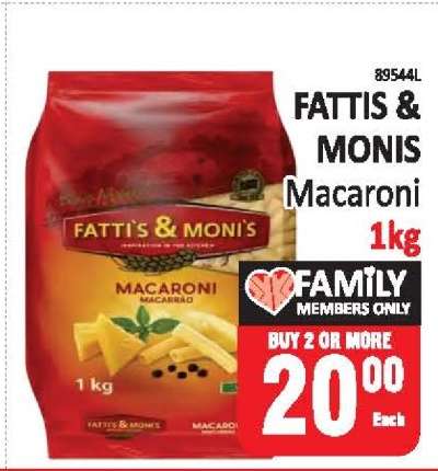 Fattis & Monis Macaroni