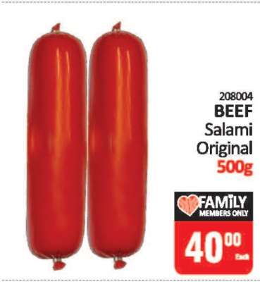 BEEF Salami Original