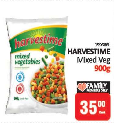 HARVESTIME Mixed Veg 900g