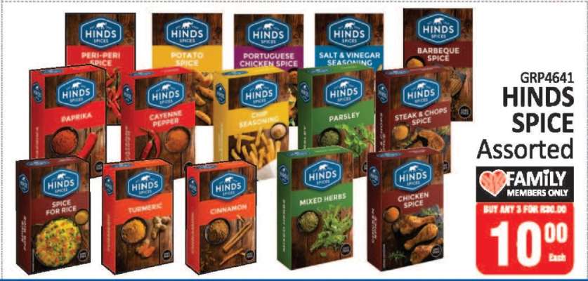 HINDS Spice Assorted
