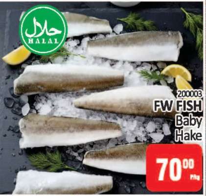 FW FISH Baby Hake