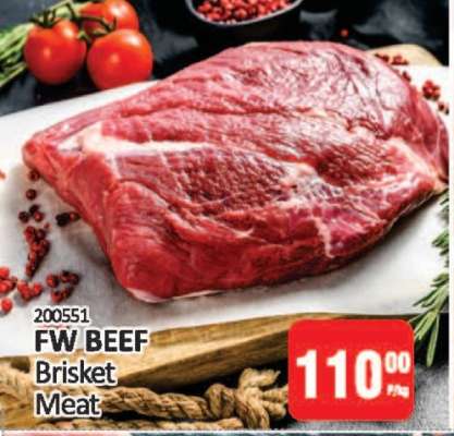 FW BEEF Brisket Meat