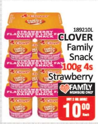 CLOVER Family Snack