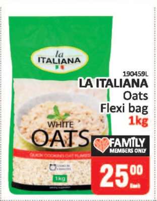 LA ITALIANA Oats