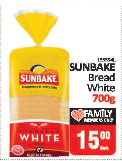 SUNBAKE Bread White