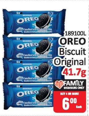 OREO Biscuit Original 41.7g