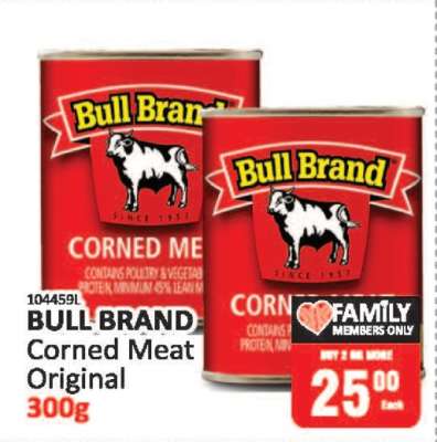 BULL BRAND Corned Meat Original