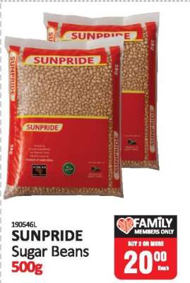 SUNPRIDE Sugar Beans 500g