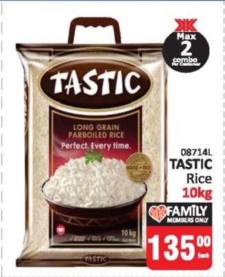 Tastic Rice 10kg