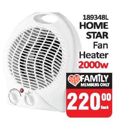 HOME STAR Fan Heater