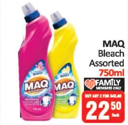 MAQ Bleach Assorted
