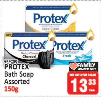 PROTEX Bath Soap Assorted 150g