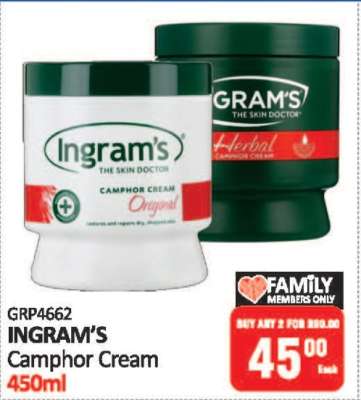 Ingram's Camphor Cream
